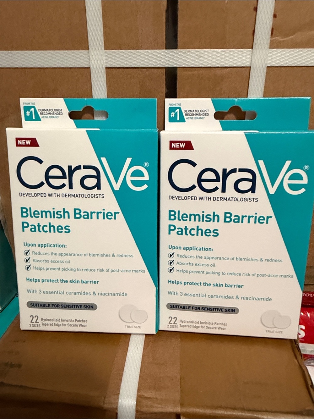 CeraVe Blemish Barrier Patches - White